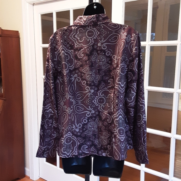 NEW Ann Taylor Silk Button-Down Suit Blouse - Picture 6 of 8